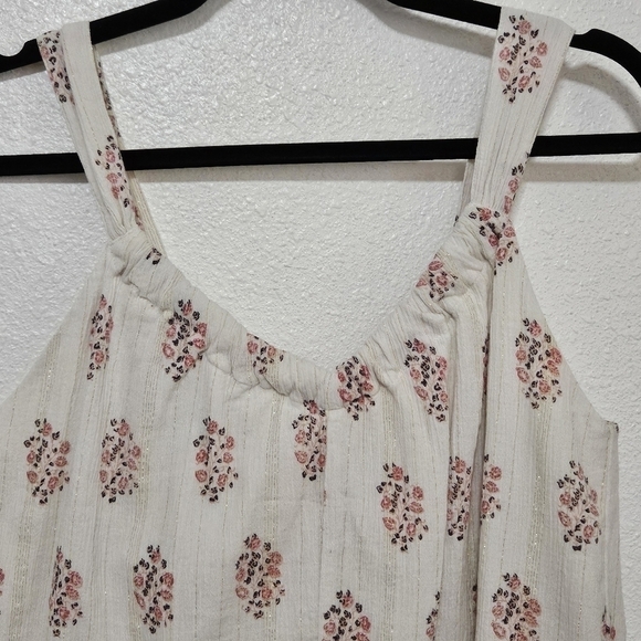 NWT La Vie Rebecca Taylor top with gold threading details size medium - Picture 4 of 14